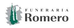 Logo Funeraria Romero